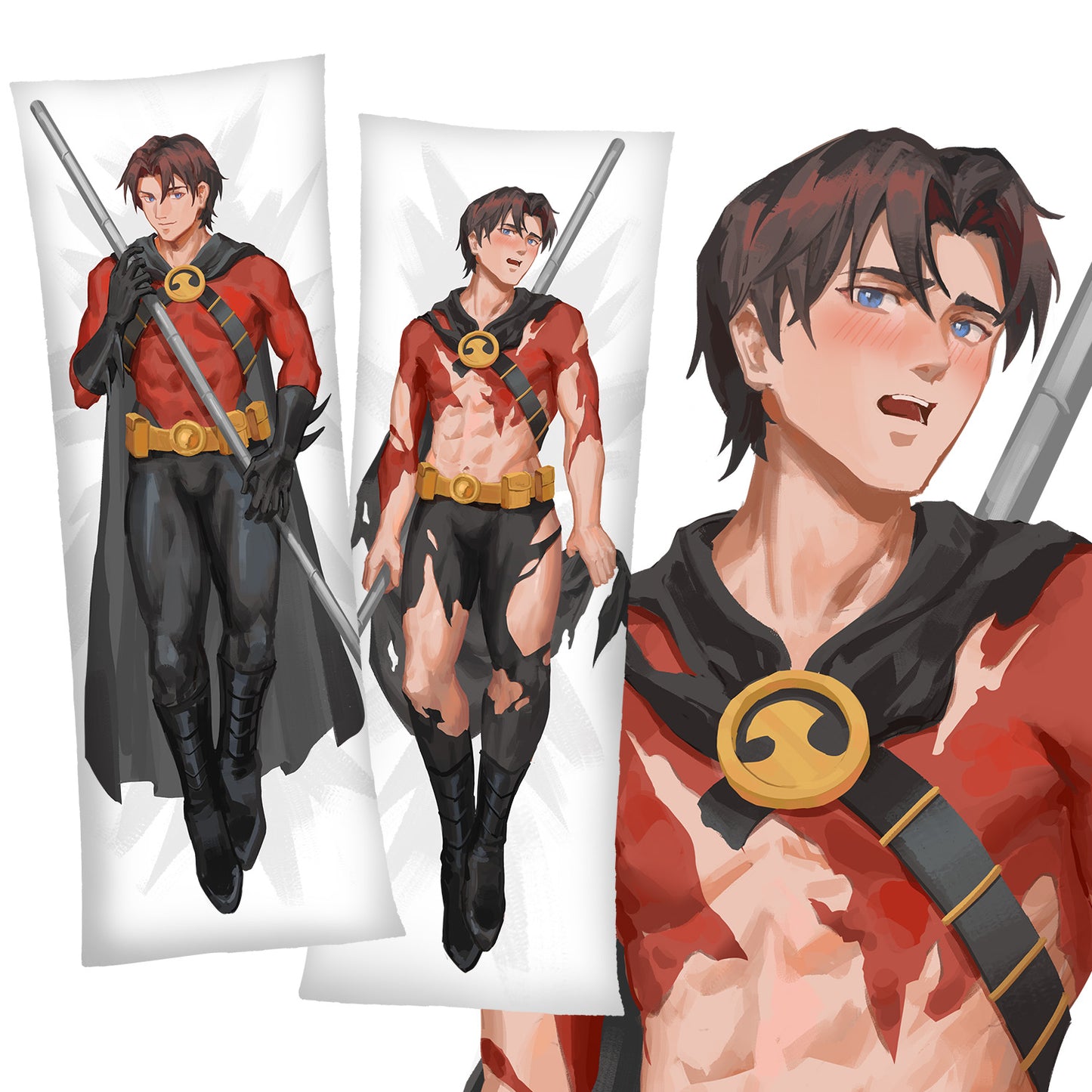 Batfam dakimakura