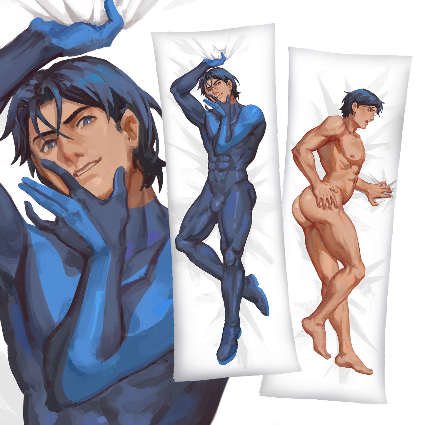 Batfam dakimakura