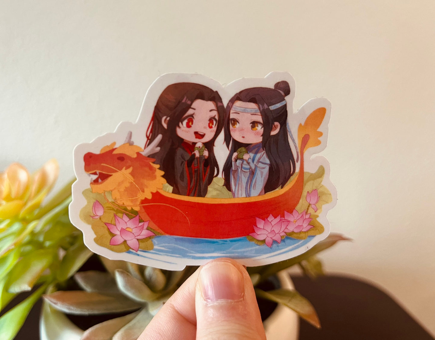 Wangxian Boat Sticker