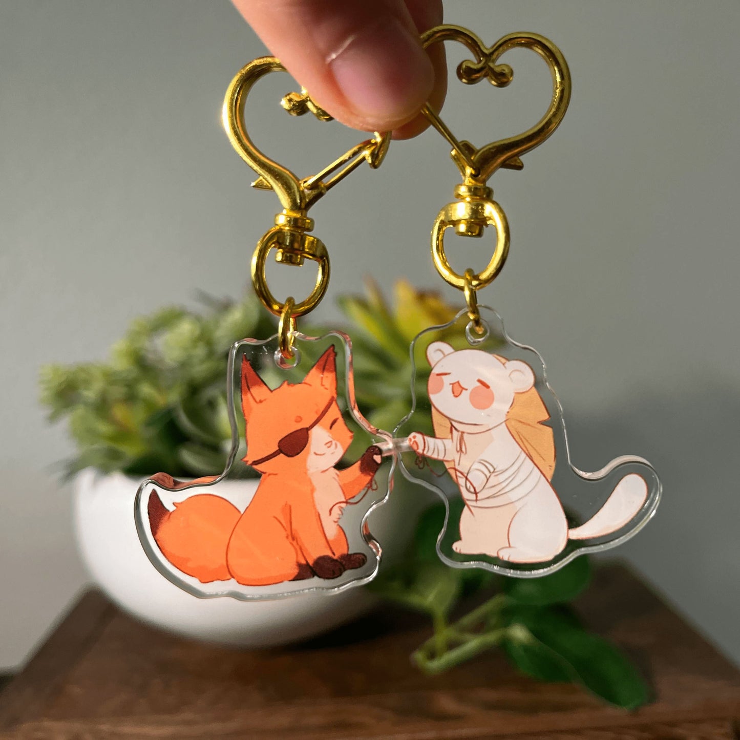 MXTX Animal Magnet Charms