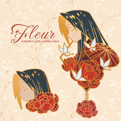 [Preorder] MXTX Fleur Pins