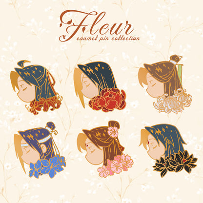 [Preorder] MXTX Fleur Pins