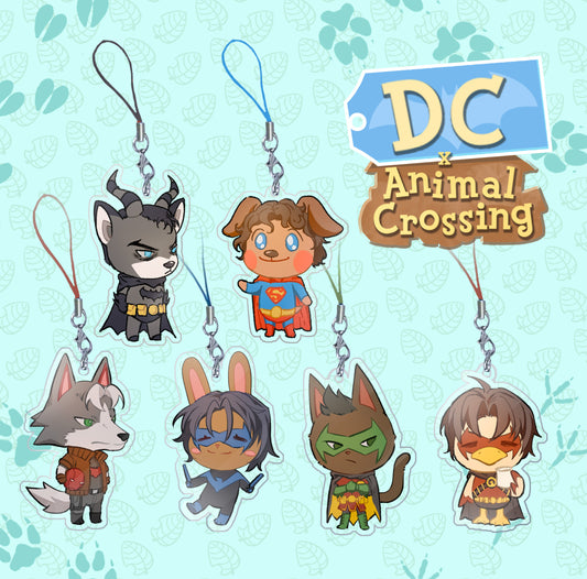 DC x AC Phone Charms