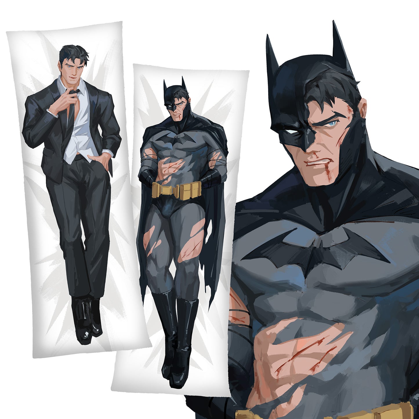 Batfam dakimakura